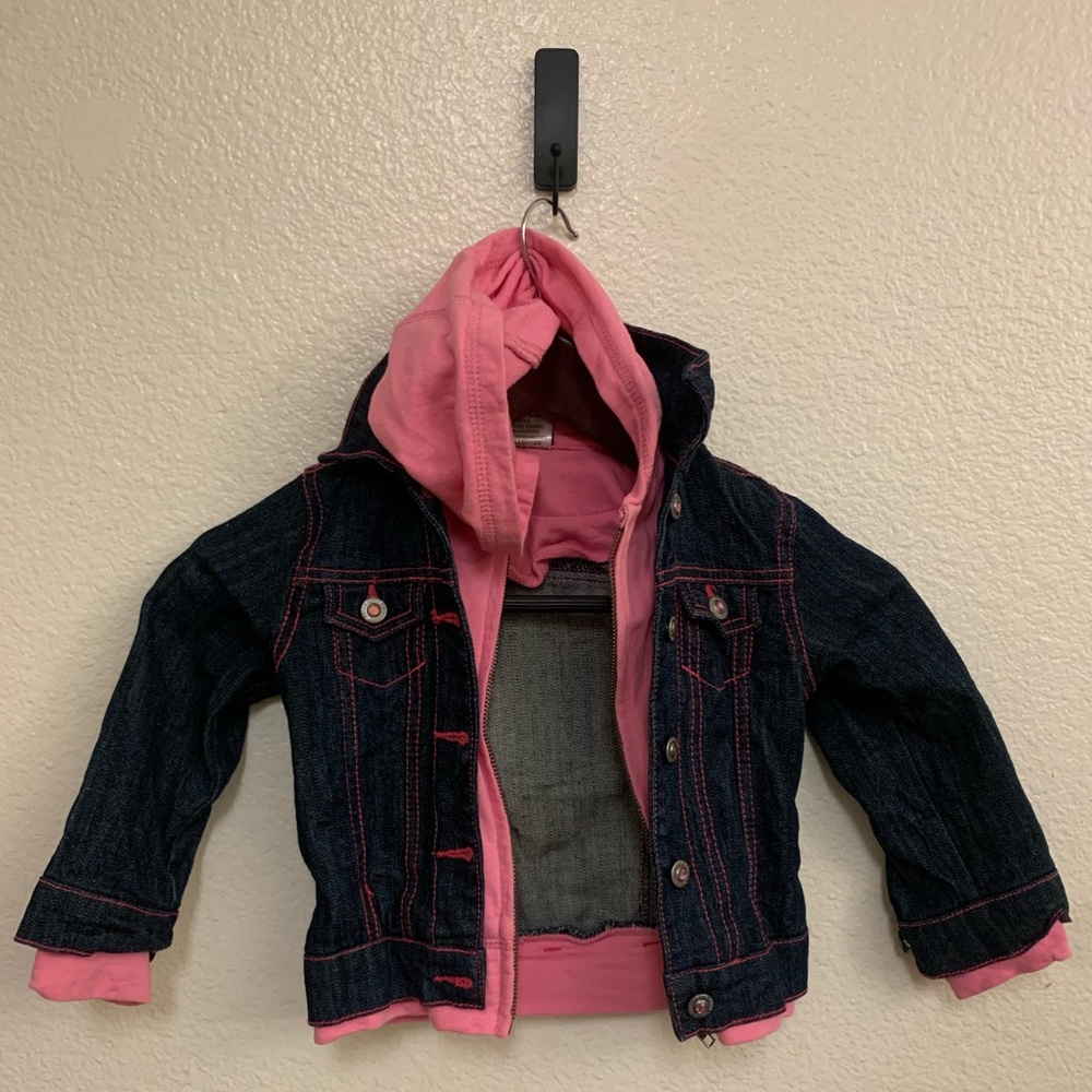 Hello Kitty Girls Toddler Denim Jacket